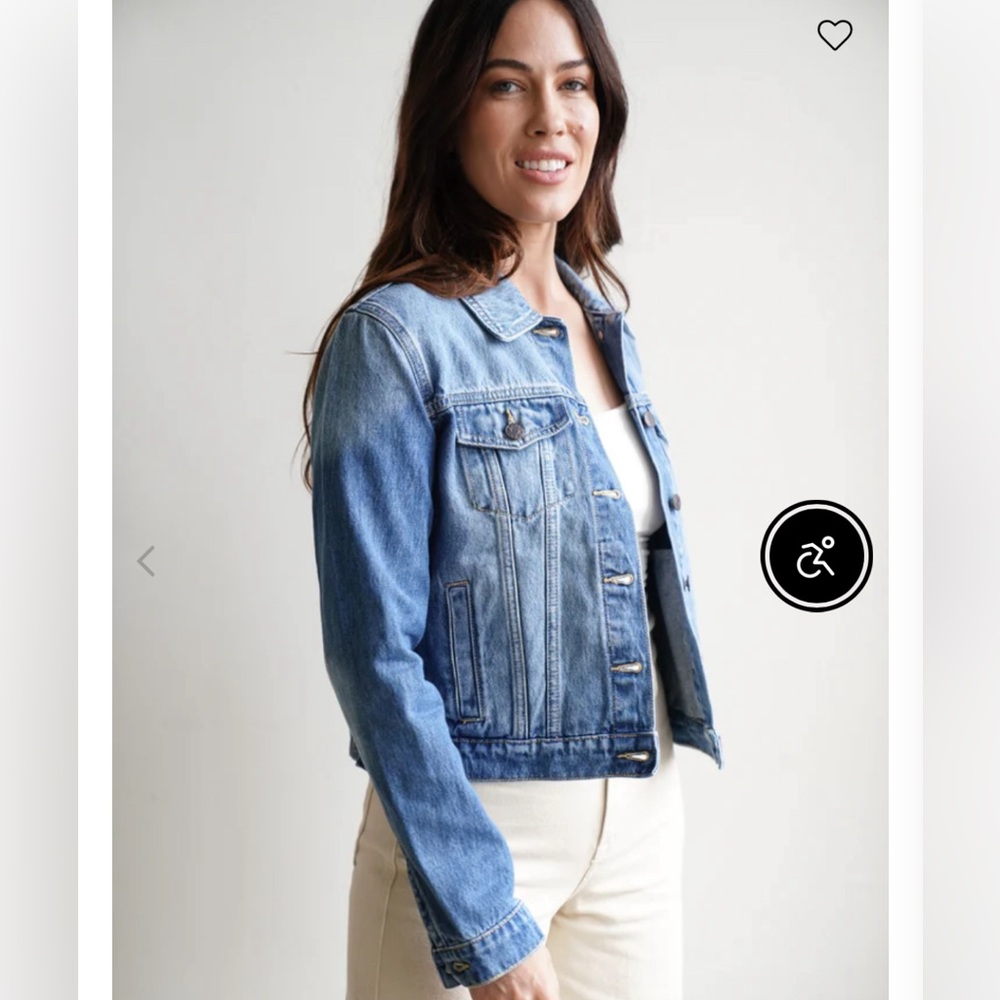 CJLA FLETCHED DENIM JACKET